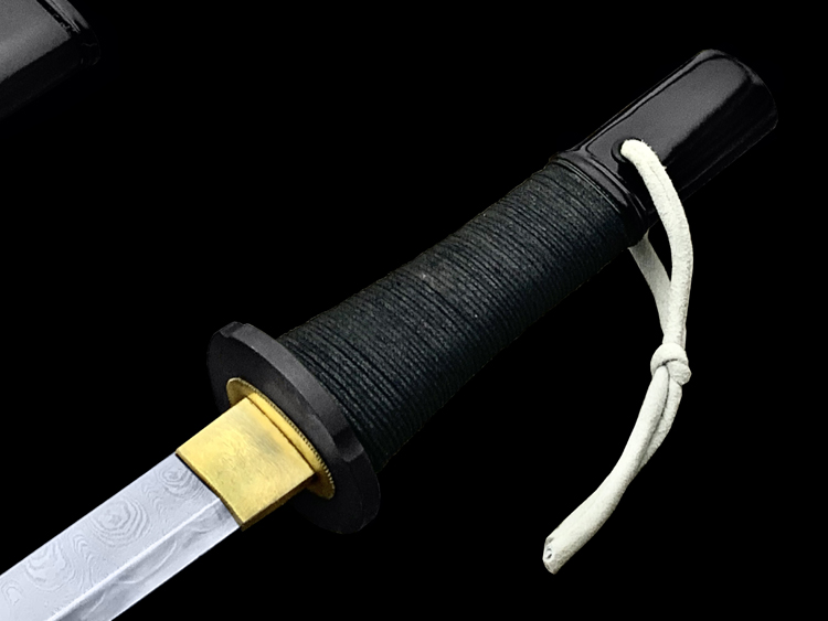 Fornax 华诺黑造大漆鞘大马士革唐大刀（预定）